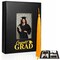 2026 Graduation Photo Albums with 200 Pockets Leather Cover 4x6 Picture Featuring Cutouts for Tassel Graduation Photo Memory Scrapbook Book Holds Gift for Senior High School College Graduate